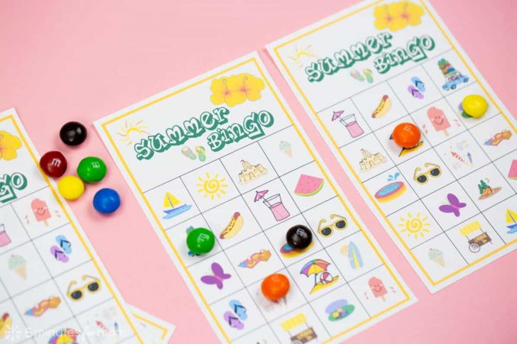 Free Printable Candy Bingo Cards
