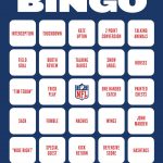 Super Bowl Bingo To Play During The Big Game (With Images