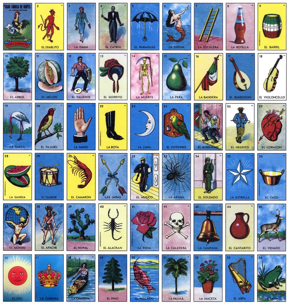 The Look Of Loteria | Loteria Cards, Loteria, Cards