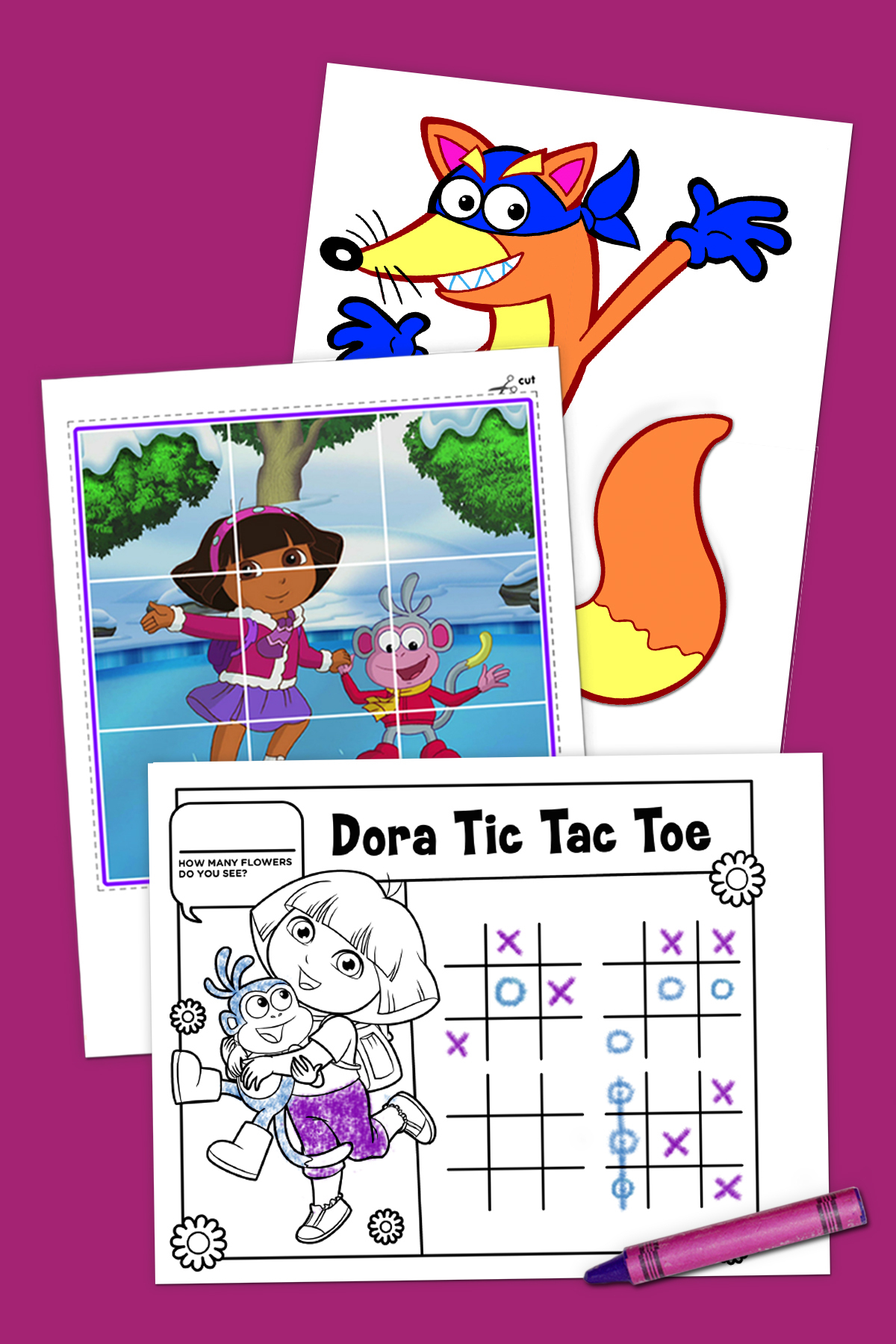 Top 10 Dora The Explorer Printables Of All Time