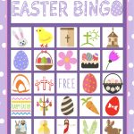 Toys & Games Easter Religious Bingo 20 Printable Cards