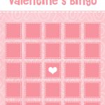 Valentine's Bingo   Free Printable Download   Makoodle