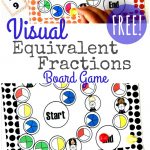 Visual Equivalent Fractions Game Printable {Free}