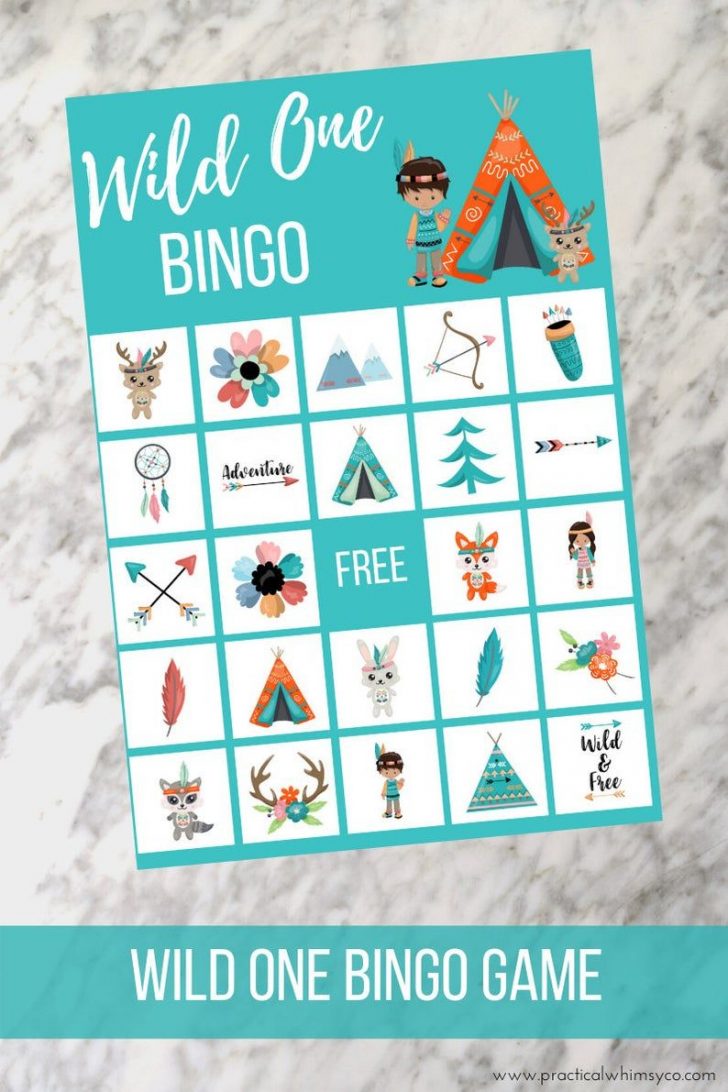 Printable Boy Birthday Bingo Cards