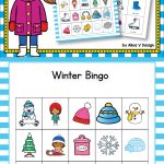 Winter Bingo Game   Winter Activities For Kindergarten